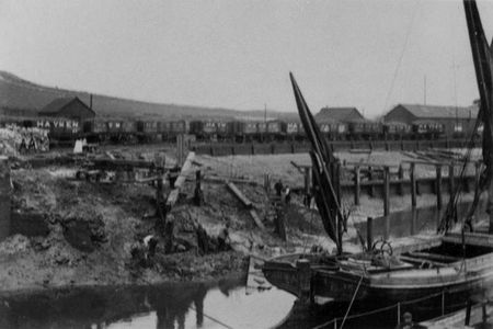 Dredging at Strood Docks