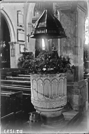 Font St Mary Magdalene Church Gillingham