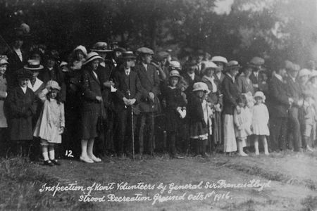 Inspection of Kent Volunteers, Recreation Ground Strood