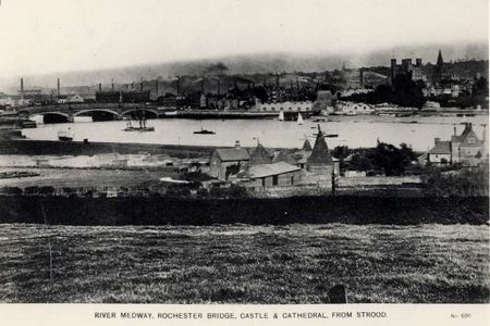 Rochester and River Medway from Strood