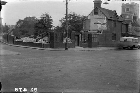 The Gables Strood During Demolition