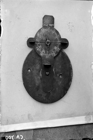 Mechanical Sun Dial Eastgate House Museum Rochester